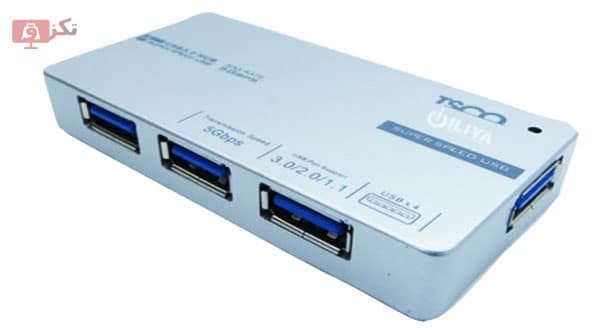 هاب USB 3.0 چهار پورت تسکو مدل THU 1110