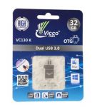 فلش ۳۲ گیگ ویکومن Vicco VC130 OTG USB3.0