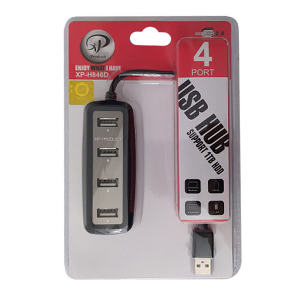 هاب USB ایکس پی پروداکت مدل XP-H846D