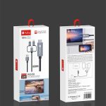 کابل تبدیل HDMI به USB-C / microUSB / لایتنینگ PCH70