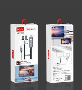 کابل تبدیل HDMI به USB-C / microUSB / لایتنینگ PCH70