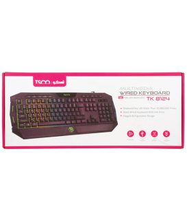 کیبورد مخصوص بازی تسکو مدل TK 8124