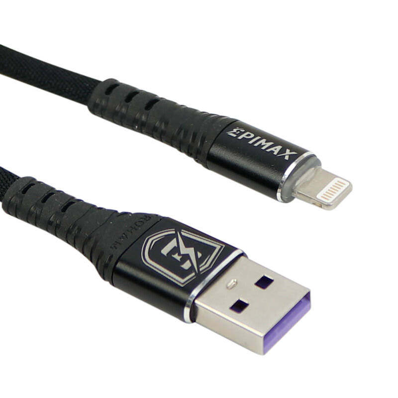 کابل تبدیل USB به لایتنینگ اپی مکس مدل EC-03 طول 1.2 متر