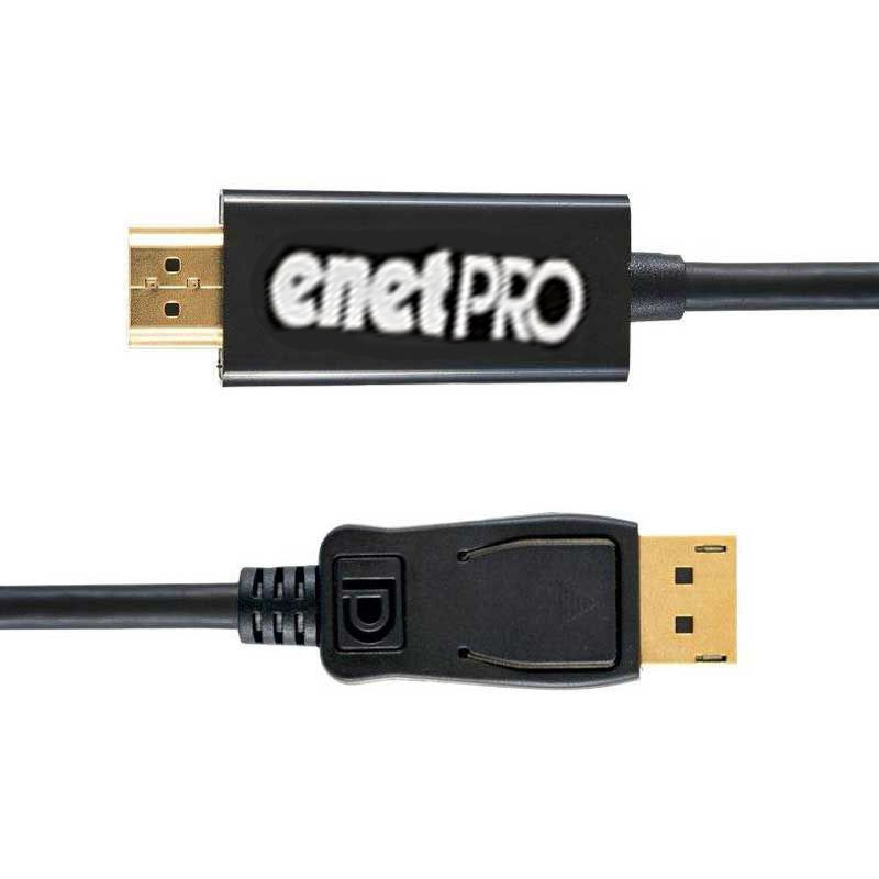 کابل تبدیل DisplayPort به HDMI ای نت مدل pro طول 1.8 متر