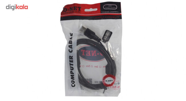 کابل افزایش طول USB 2.0 دی نت به طول 3 متر