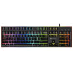 کیبورد گیمینگ لاجی کی مدل K210B، سوییچ ممبران، Full-Size، نورپردازی RGB