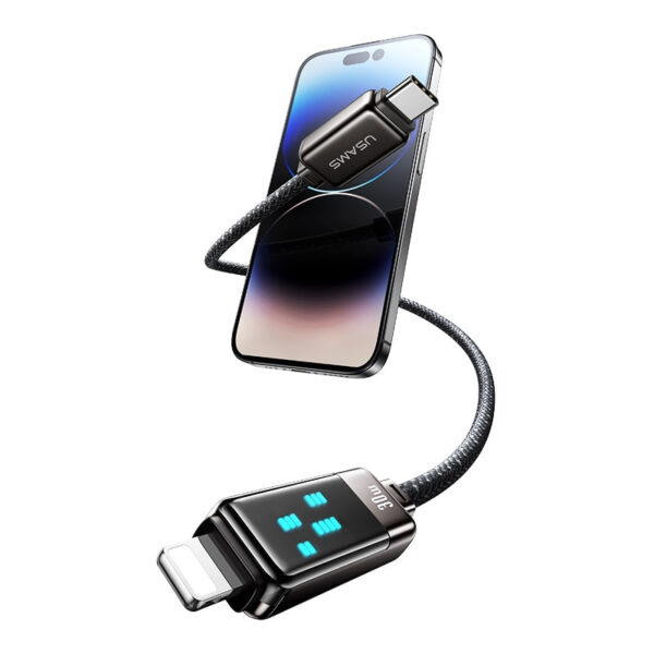 کابل تبدیل USB-C به لایتنینگ یوسمز مدل SJ743 طول 1.2 متر