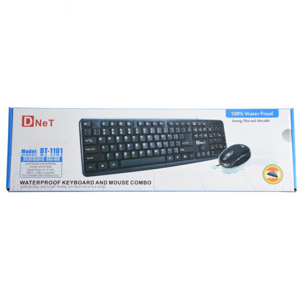 کیبورد و ماوس دی-نت مدل DT-1101