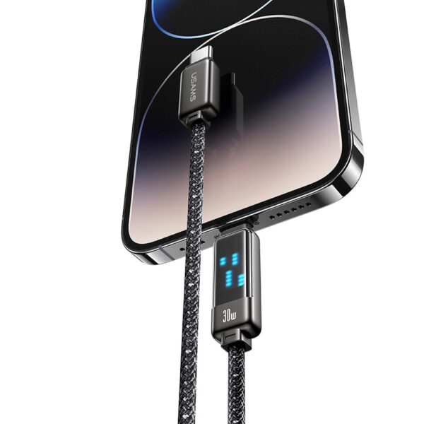 کابل تبدیل USB-C به لایتنینگ یوسمز مدل SJ743 طول 1.2 متر