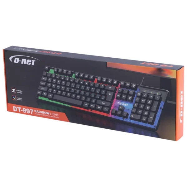 کیبورد گیمینگ دی-نت مدل DT-997