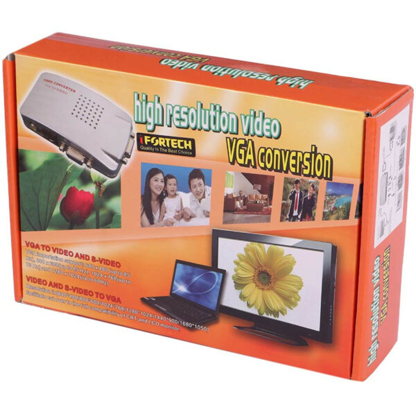 تبدیل Ifortech VGA to AV /VGA /S-Video