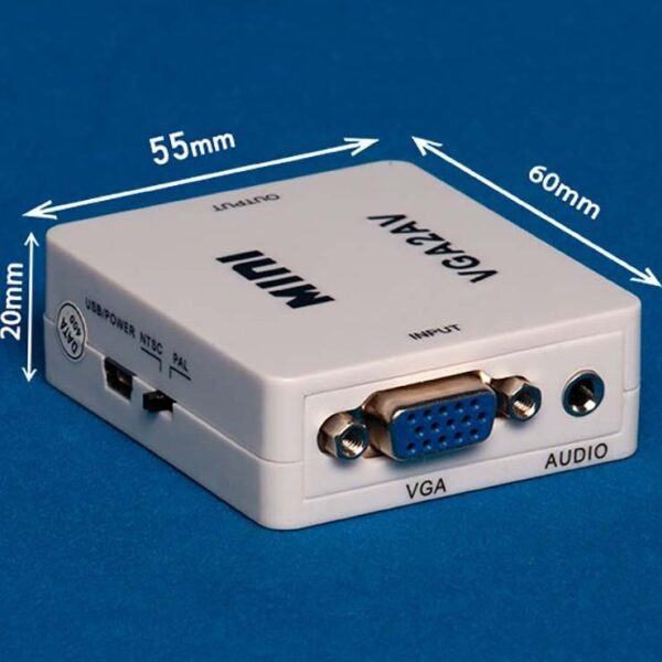 مبدل VGA به AV مدل MINI