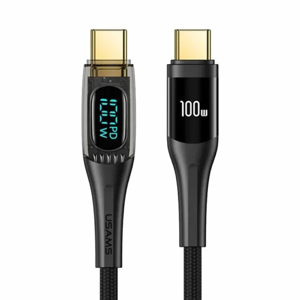 کابل تبدیل USB-C به USB-C یوسمز مدل sj590 طول 1.2 متر