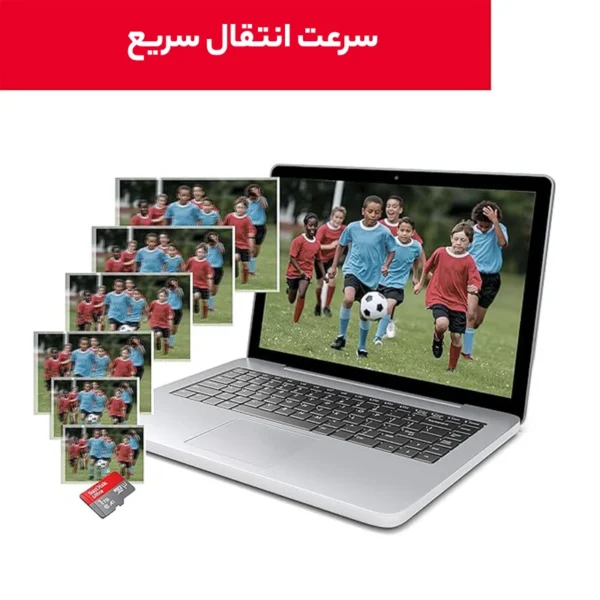 رم موبایل SanDisk مدل 64GB U1 100MB/S