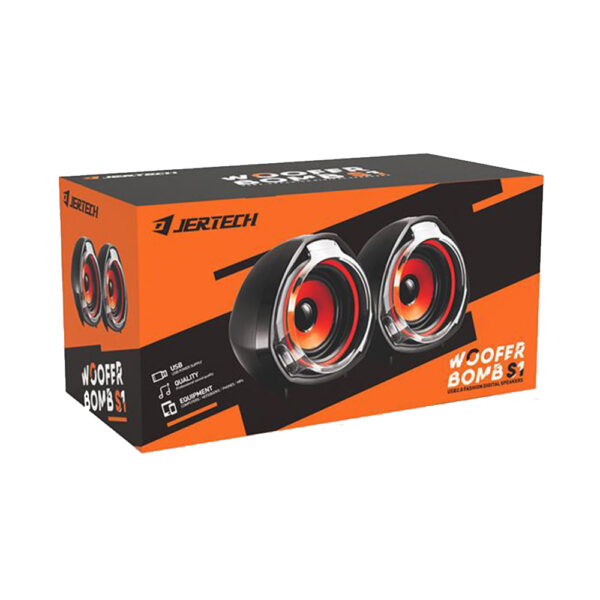 اسپیکر دسکتاپ جرتک مدل WOOFER BOMB S1